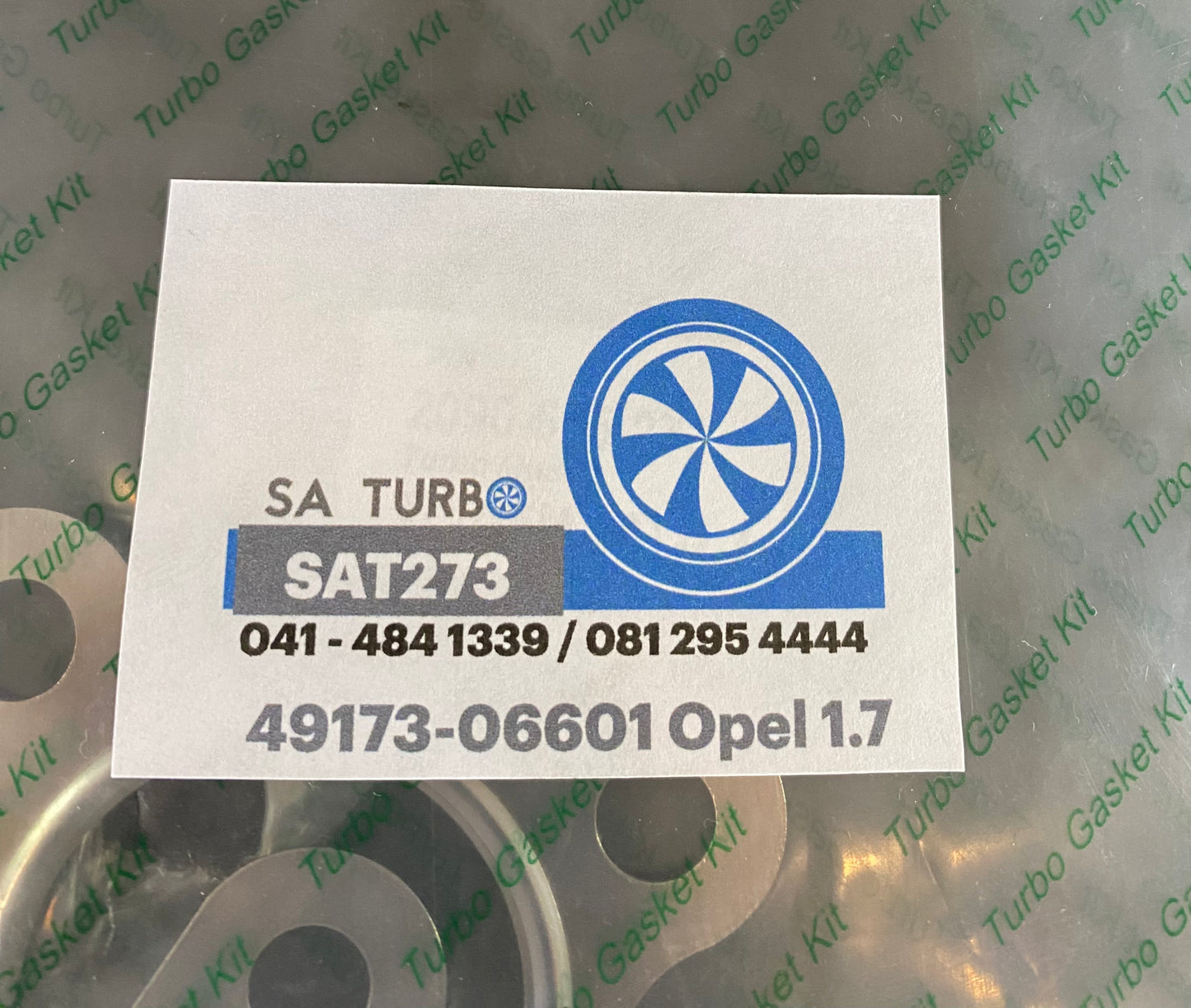 SAT273 - 49173-06601 OPEL 1.7 Turbo Gasket Set