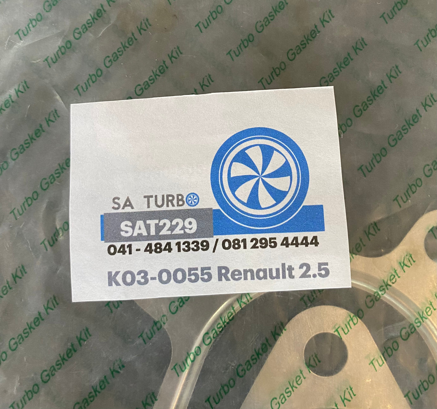 SAT229 - 5303 988 0055 - RENAULT 2.5 Turbo Gasket Set