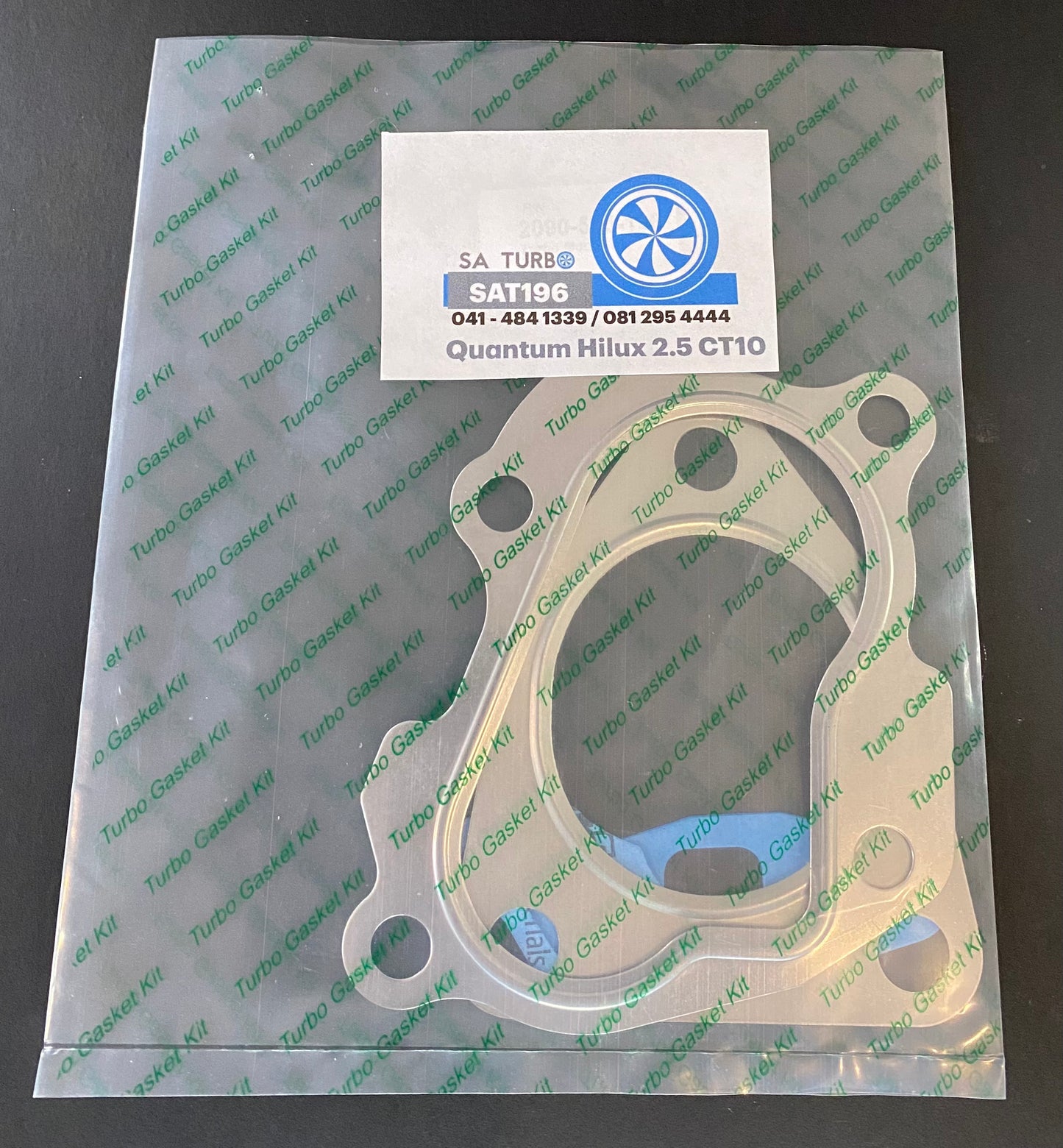 SAT196 - Quantum Hilux 2.5 CT10 Turbo Gasket Set