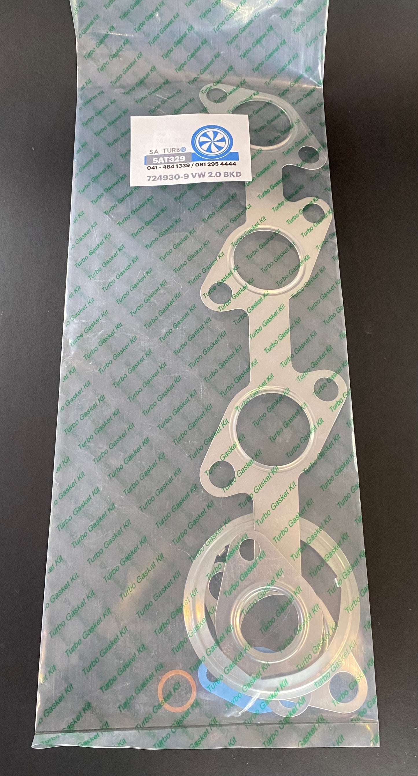 SAT329M - 724930-9 VW 2.0TDi BKD Turbo Gasket Set