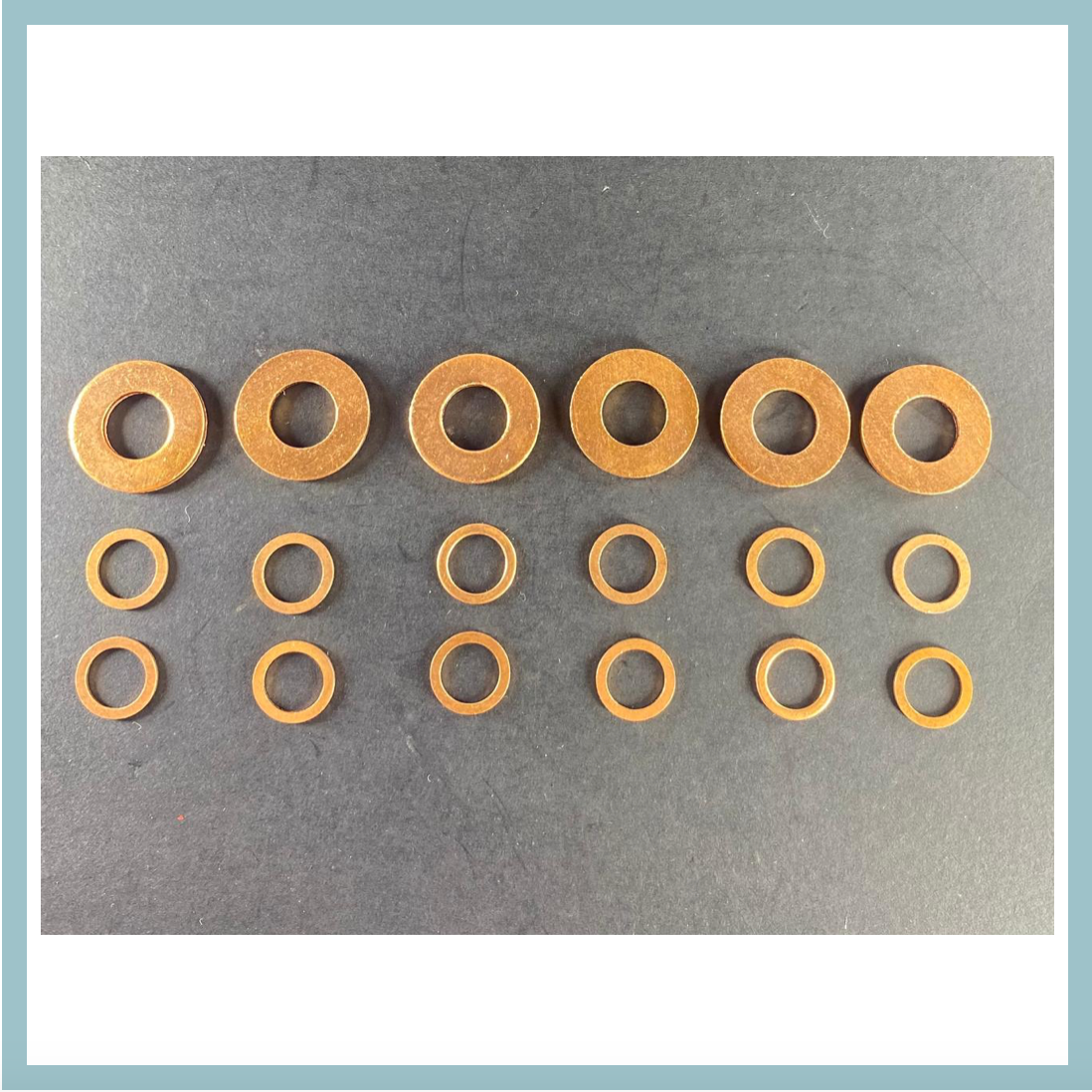 Injector Washer Kit - SATADE6 - 6cyl Bosch Washers