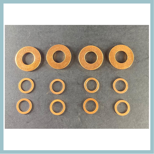 Injector washer Kit - SATPERK4 - Perkins 4cyl Washers