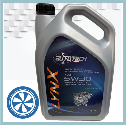 5W30 AutoTech Premium Synthetic Engine Oil 5L